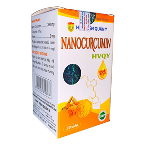 Nano Curcumin HVQY hộp 30 viên