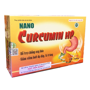 Nano Curcumin HP Học Viện Quân Y hộp 30 viên